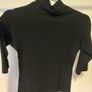 Black polo top fitted Image 2