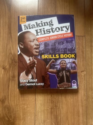 Making history junior cert history book including skills book