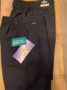 school trousers Navy size 8-9 y BNWT