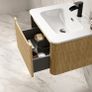 Oak Vanity with Basin Image 2