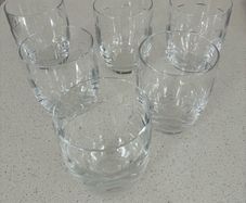 Waterford Crystal John Rocha Tumblers x6