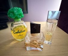 Selection of perfumes for sale