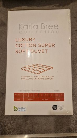 Karla Bree Superking 13.5 Tog duvet