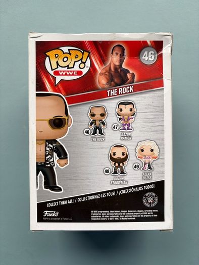 Funko Pop - The Rock 46 - WWE Wrestling - Vinyl Action Figure