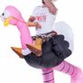 Inflatable Costume Riding an Ostrich Air Blow-up Deluxe Halloween Costume - Adult Size (FREE POSTAGE) Image 2