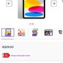 Apple iPad 2025 11 WiFi 256GB Silver Image 3