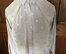 Grey Long Sleeve Blouse - Size 12