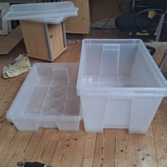 Free Ikea plastic storage boxes