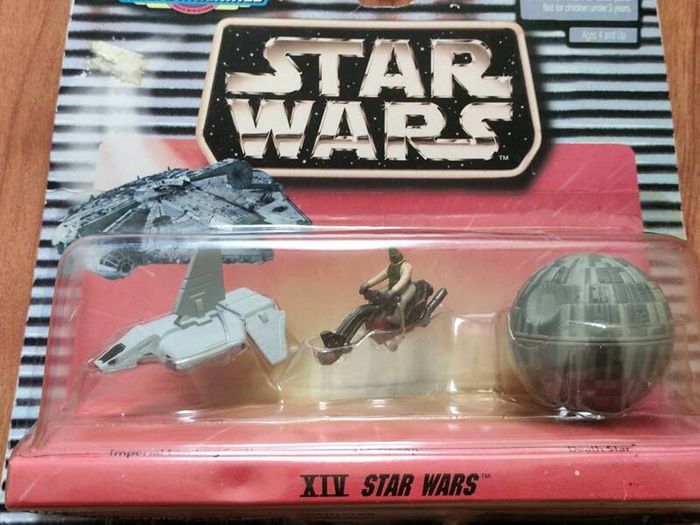 Star Wars Micro Machines XIV Imperial Landing Craft S-Swoop Death Star Micromachines Galoob 1997 Death Star S-Swoop Imperial Landing Craft