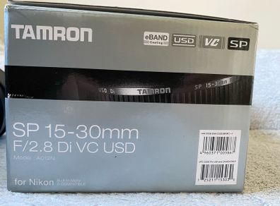 Tamron 15 - 30 mm F 2.8 Di VC USD Nikon fit