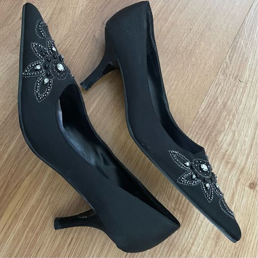 black high heels 38/5