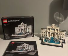 Trevi Fountain Lego architecture