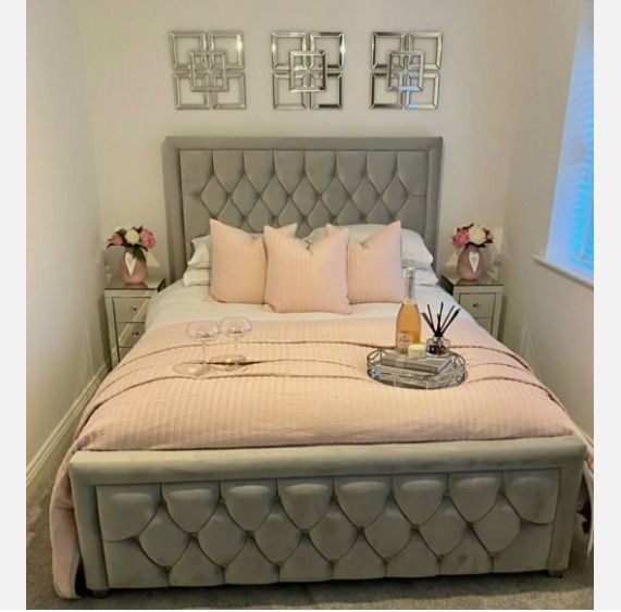 New Bed Frame Double Size Bed King Size Bed -Gaslift Bed-Ottoman Beds- 4ft Beds 4ft6 Bed 5ft Bed 6ft Bed Double Bed Small Double Bed King Bed Superking Bed Single Bed -Bed with Mattress Bed Frame