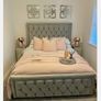 New Ottoman Storage Upholstered Bed Frame Double & King Size Image 10