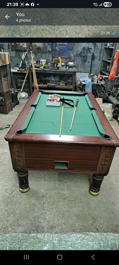 Pool table