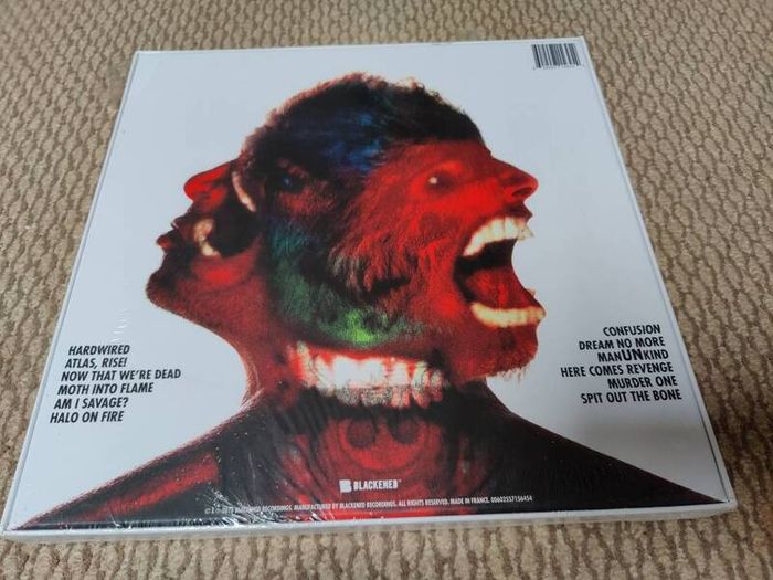 Metallica "Hardwired to Self-Destruct" Deluxe Collectors 3LP+1CD Vinyl Boxset