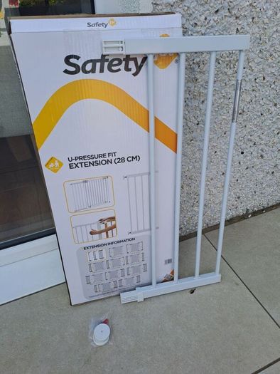 Safety 1st U Pressure Fit Gates Extension (28cm)