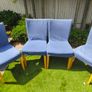 Extendable table + 4 chairs Image 2