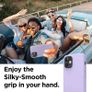 Liquid Silicone Case For iPhone 12 Mini Luxury Thin Soft Phone Cover New Lilac Purple - FHT4IP12MLK Image 2