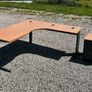 L-Shaped Office Desk & Drawers Image 2