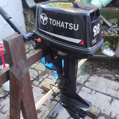 tohatsu 9.8 2 stroke outboard engine.