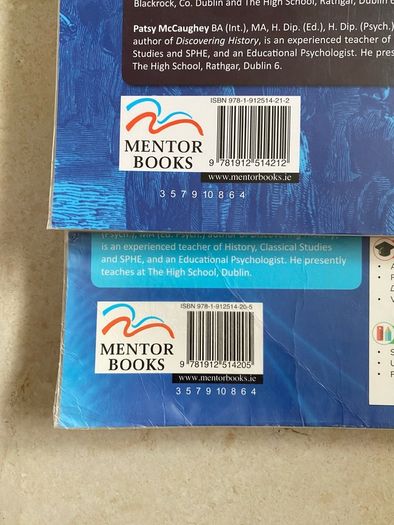 New Junior Cycle History  Discovering History Sources & Activity Book Textbook and workbook set