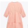 Zara peach dress size 10 Image 4