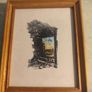 Signed Holy Sckatshe Frmed Pictuer Called He Is Not Here He Is Risen Image 5