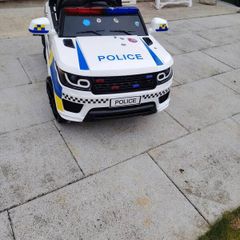 Kids electric police car with remote control