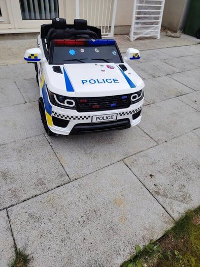Kids electric police car with remote control