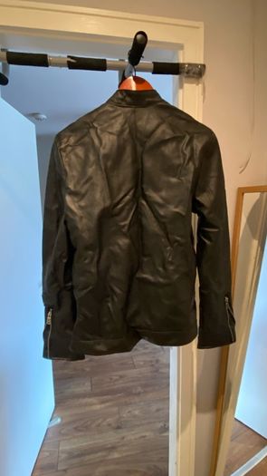 leather mans jacket