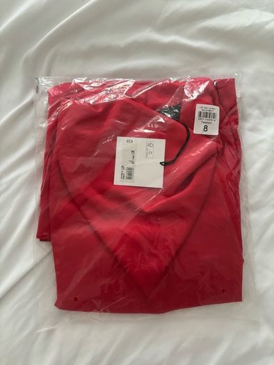 River Island Red satin mini dress (petite)