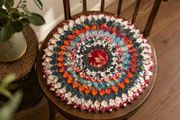 Handmade Thai Patchwork Cushion  or Wall Hanging