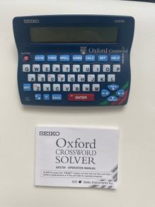 Seiko ER3700 Oxford Crossword Anagram Solver Thesaurus Spellchecker Calculator