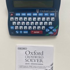 Seiko ER3700 Oxford Crossword Anagram Solver Thesaurus Spellchecker Calculator