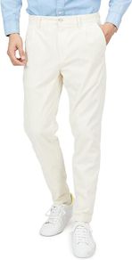 HUGO BOSS men's Schino-Shyne tapered-fit corduroy trousers made from stretch cotton Beige 30W /34L