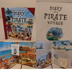 Diary of a Pirate Voyage: An Interactive lift the flap Adventure Tale