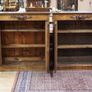 Pair of Antique Carved Walnut Cabinets Image 4