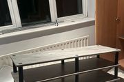 Free to take wooden unit (great for shed storage) or shoes