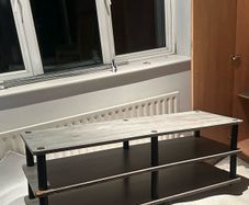 Free to take wooden unit (great for shed storage) or shoes