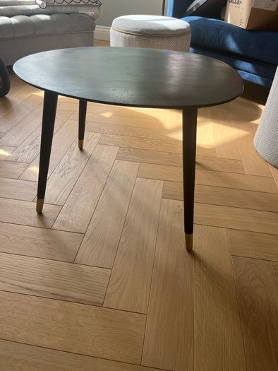 black coffee table