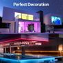 Led Lights 15m, Led Strip Light with Music Sync Color Changing, RGB Led Strip Lights with Smart App & Remote Control for Bedroom, Led Light Strips for Lighting Flexible Home Decoration Image 6