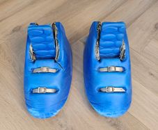 OBO Robo Hi-Control Field Hockey Goalie Kickers - Size Large - Very Good