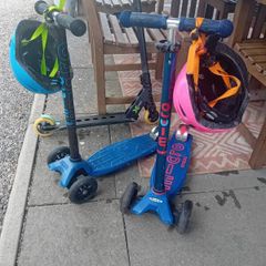 2 x Maxi scooter plus stunt scooter