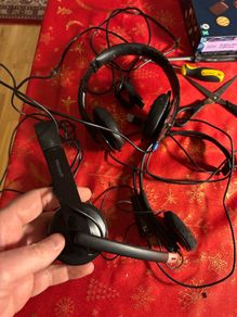 headphones x 3