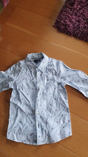 Tommy Hilfiger little Boys patterned Oxford shirt