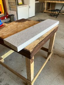 silver granite wall cap