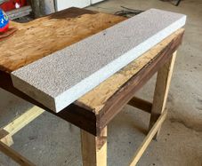 silver granite wall cap
