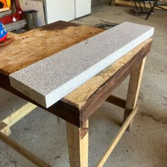 silver granite wall cap