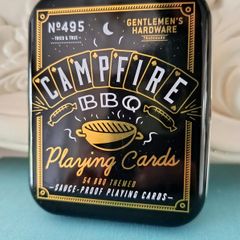 Campfire Sauce Proof BBQ Playing Cards Gentlemen's Hardware No 495 Brand New